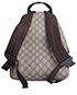 mini backpack, back view